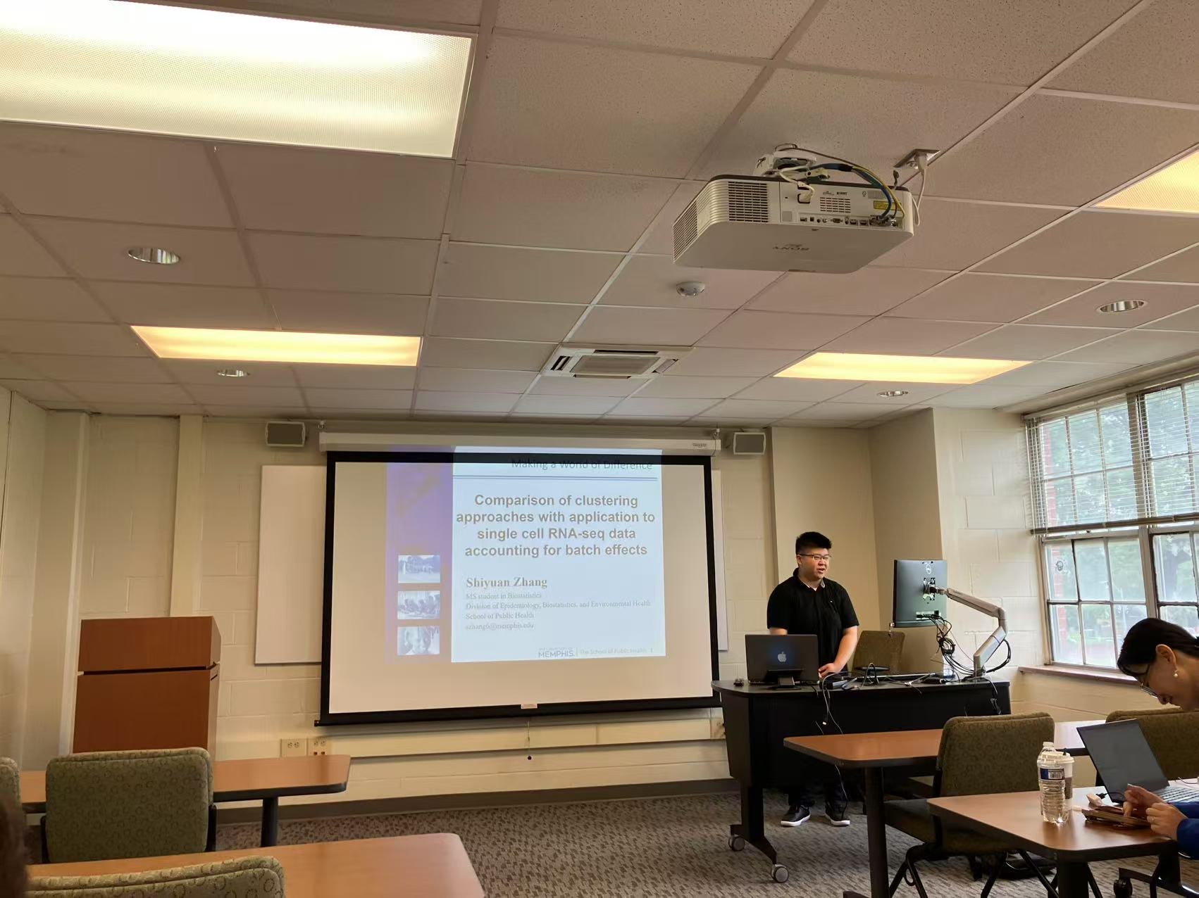 Shiyuan's thesis defense